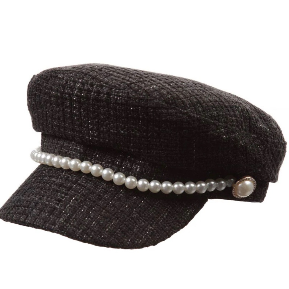 Nwt. Bcbg Tweed Hat
Color Black